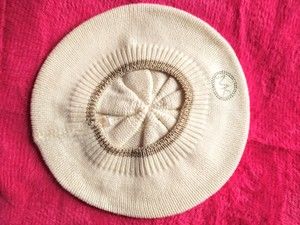 Michael kors knit ivory beret